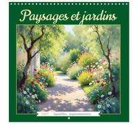Calendrier 2027 · Paysages et jardins - Aquarelles impressionnistes