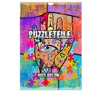 Calendrier 2027 · pièces de puzzle | Il manque toujours une pièce pour terminer le puzzle, mais dans ce calendrier… · DIN A4 portrait · CALVENDO Calendrier mural