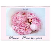 Calendrier 2027 · Pivoines - Roses sans épines