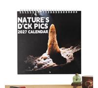 Calendrier 2027 - Planificateur journalier à suspendre en papier naturel - Pour la maison, le bureau, l'école, l'étude, l'organisation des tâches, le fitness, l'entraînement, les vacances, les voyages