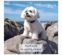 Calendrier 2027 · Portraits de petits chiens