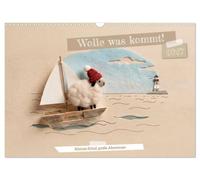 Calendrier 2027 · Préparez-vous | Petit mouton, grandes aventures · DIN A3 paysage · CALVENDO Calendrier mural