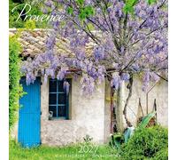 CALENDRIER 2027 PROVENCE Terrasse provençale LAVANDE (AJZ109) + offert un agenda de poche 2027