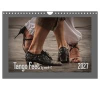 Calendrier 2027 · Quand les pieds | Le tango · Les pieds, les chaussures, les jambes · Histoires de Vienne · DIN A4 paysage · CALVENDO Calendrier mural