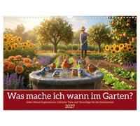 Calendrier 2027 · Que faire dans le jardin et quand