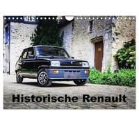 Calendrier 2027 · Renault historique | Voyage dans le temps sur quatre roues · Le calendrier annuel "Véhicules… · DIN A4 paysage · CALVENDO Calendrier mural