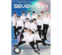 CALENDRIER 2027 Seventeen Boys Band Corée - MAXI FORMAT - FORMAT A3 + offert un agenda de poche 2027
