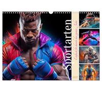 Calendrier 2027 · Sportarten | Les sports sont diverses activités physiques pratiquées par des individus ou… · DIN A3 paysage · CALVENDO Calendrier mural