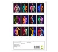 Calendrier 2027 · Types de morphologie | Des portraits dramatiques en studio de corps masculins puissants, baignés… · DIN A4 portrait · CALVENDO Calendrier mural