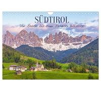 Calendrier 2027 · Tyrol du Sud - De Bolzano au lac Prags Wildsee