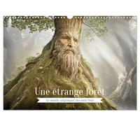 Calendrier 2027 · Une étrange forêt - Le monde surprenant des sous-bois | Des troncs d'arbres habités · DIN A3 paysage · CALVENDO Calendrier mural