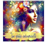Calendrier 2027 · Une grâce intemporelle | Une année avec des dames dans une mer de fleurs · 30 × 30 cm carré · CALVENDO Calendrier mural