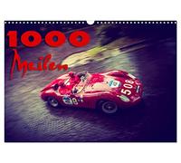 Calendrier 2027 · US Version · 1 000 miles | Mille Miglia : voitures anciennes · DIN A3 paysage · CALVENDO Calendrier mural