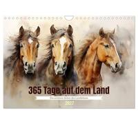 Calendrier 2027 · US Version · 365 jours à la campagne | Les beaux côtés de la vie à la campagne · DIN A4 paysage · CALVENDO Calendrier mural