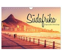 Calendrier 2027 · US Version · Afrique du Sud - Le Cap et la province du | Cap-Occidental · À la découverte de l'Afrique du Sud : autour du Cap et dans la… · DIN A4 paysage · CALVENDO Calendrier mural