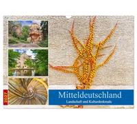 Calendrier 2027 · US Version · Allemagne centrale - Paysages et monuments | culturels · Les châteaux, les palais, la Réforme et les paysages typiques… · DIN A3 paysage · CALVENDO Calendrier mural