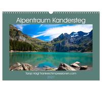 Calendrier 2027 · US Version · Alpine Dream Kandersteg | Le fascinant univers montagneux de Kandersteg et du lac d'Oeschinen est inscrit… · DIN A3 paysage · CALVENDO Calendrier mural