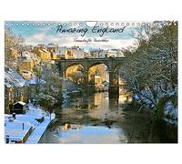 Calendrier 2027 · US Version · Amazing England - Les plus beaux coins | d'Angleterre · Des images oniriques à travers l'Angleterre · DIN A4 paysage · CALVENDO Calendrier mural