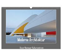 Calendrier 2027 · US Version · Architecture moderne - Centre culturel Oscar | Niemeyer · Architecture moderne · Oscar Niemeyer · DIN A3 paysage · CALVENDO Calendrier mural