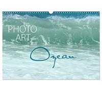 Calendrier 2027 · US Version · Art photographique/Océan | Œuvres d'art numériques avec vue sur la mer: une escapade contemplative · DIN A3 paysage · CALVENDO Calendrier mural