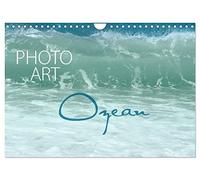 Calendrier 2027 · US Version · Art photographique/Océan | Œuvres d'art numériques avec vue sur la mer: une escapade contemplative · DIN A4 paysage · CALVENDO Calendrier mural