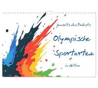 Calendrier 2027 · US Version · Au-delà du podium : les sports olympiques en | action · La diversité des sports olympiques mise en scène par des athlètes de… · DIN A4 paysage · CALVENDO Calendrier mural