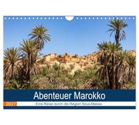 Calendrier 2027 · US Version · Aventure au Maroc : un périple à travers la | région du Sous-Massa · Laissez-vous emporter dans l'univers des 1 001 nuits · DIN A4 paysage · CALVENDO Calendrier mural