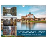 Calendrier 2027 · US Version · Beauté orientale de la Saxe | Le pays des contes de fées des châteaux et des rochers · Une région qui semble… · DIN A4 paysage · CALVENDO Calendrier mural