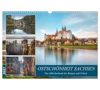 Calendrier 2027 · US Version · Beauté orientale de la Saxe | Le pays des contes de fées des châteaux et des rochers · Une région qui semble… · DIN A3 paysage · CALVENDO Calendrier mural