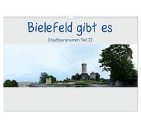 Calendrier 2027 · US Version · Bielefeld, ça existe ! Panoramas urbains, 2e | partie · Vues panoramiques de la belle ville de Bielefeld, dans la région… · DIN A3 paysage · CALVENDO Calendrier mural