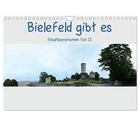 Calendrier 2027 · US Version · Bielefeld, ça existe ! Panoramas urbains, 2e | partie · Vues panoramiques de la belle ville de Bielefeld, dans la région… · DIN A4 paysage · CALVENDO Calendrier mural