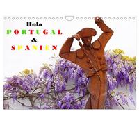 Calendrier 2027 · US Version · Bonjour le Portugal et l'Espagne | Un voyage aux multiples facettes à travers la péninsule ibérique · DIN A4 paysage · CALVENDO Calendrier mural