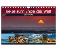 Calendrier 2027 · US Version · Bretagne - Un voyage au bout du monde | Calendrier photo présentant les paysages côtiers bretons, uniques en leur genre · DIN A4 paysage · CALVENDO Calendrier mural