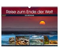 Calendrier 2027 · US Version · Bretagne - Un voyage au bout du monde | Calendrier photo présentant les paysages côtiers bretons, uniques en leur genre · DIN A3 paysage · CALVENDO Calendrier mural