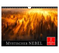 Calendrier 2027 · US Version · Brouillard mystique | Laissez-vous envoûter par la poésie de la nature · DIN A4 paysage · CALVENDO Calendrier mural