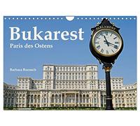 Calendrier 2027 · US Version · Bucarest - Le Paris de l'Est | Bucarest · le Paris de l'Est · DIN A4 paysage · CALVENDO Calendrier mural