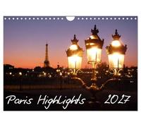 Calendrier 2027 · US Version · Calendrier mural « Les incontournables de | Paris » 2027, format DIN A3, mise en page horizontale · Calendrier mural de… · DIN A4 paysage · CALVENDO Calendrier mural