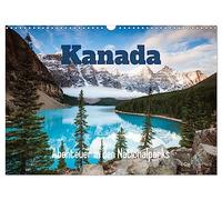 Calendrier 2027 · US Version · Canada - Aventure dans les parcs nationaux | De superbes paysages naturels de Banff et Jasper · DIN A3 paysage · CALVENDO Calendrier mural