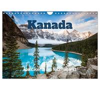 Calendrier 2027 · US Version · Canada - Aventure dans les parcs nationaux | De superbes paysages naturels de Banff et Jasper · DIN A4 paysage · CALVENDO Calendrier mural