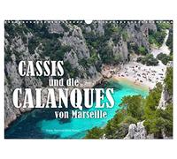 Calendrier 2027 · US Version · Cassis et les Calanques de Marseille | Découvrez les Calanques, ces fjords méditerranéens d'une beauté à couper le… · DIN A3 paysage · CALVENDO Calendrier mural