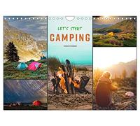 Calendrier 2027 · US Version · C'est parti pour le camping | Le camping: le bonheur des vacances redécouvert et apprécié à nouveau · DIN A4 paysage · CALVENDO Calendrier mural