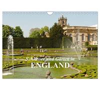 Calendrier 2027 · US Version · Châteaux et jardins en Angleterre | Des jardins et des châteaux anglais de renommée mondiale qui méritent le détour · DIN A4 paysage · CALVENDO Calendrier mural