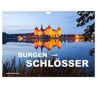 Calendrier 2027 · US Version · Châteaux et palais | 13 châteaux et palais allemands impressionnants · DIN A4 paysage · CALVENDO Calendrier mural