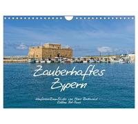 Calendrier 2027 · US Version · Chypre, une île enchanteresse | Là où Aphrodite est sortie de la mer et a rencontré Adonis · DIN A4 paysage · CALVENDO Calendrier mural