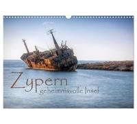 Calendrier 2027 · US Version · Chypre, une île mystérieuse | Chypre, si lointaine, recèle des atouts particuliers · DIN A3 paysage · CALVENDO Calendrier mural