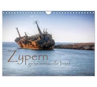 Calendrier 2027 · US Version · Chypre, une île mystérieuse | Chypre, si lointaine, recèle des atouts particuliers · DIN A4 paysage · CALVENDO Calendrier mural