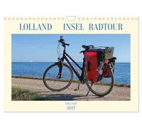 Calendrier 2027 · US Version · Circuit à vélo sur l'île de Lolland = projet | n° 330 · Faites le tour de l'île danoise de Lolland à vélo · DIN A4 paysage · CALVENDO Calendrier mural