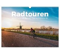 Calendrier 2027 · US Version · Circuits à vélo - Parce que faire du vélo | c'est ce qu'il y a de plus beau · Plongez dans l'univers du vélo et… · DIN A3 paysage · CALVENDO Calendrier mural