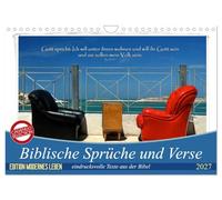 Calendrier 2027 · US Version · Citations et versets bibliques | Des passages marquants de la Bible viennent compléter les magnifiques… · DIN A4 paysage · CALVENDO Calendrier mural