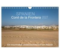 Calendrier 2027 · US Version · Conil de la Frontera - Un village andalou de | rêve au bord de l'océan Atlantique · Découverte d'un charmant village au cœur… · DIN A4 paysage · CALVENDO Calendrier mural